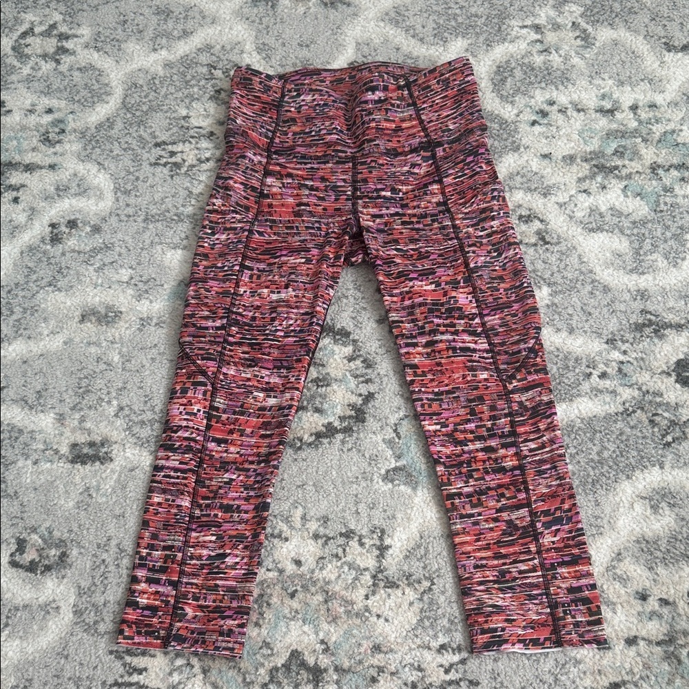 Lululemon Fast and Free Crop II 19" *Nulux